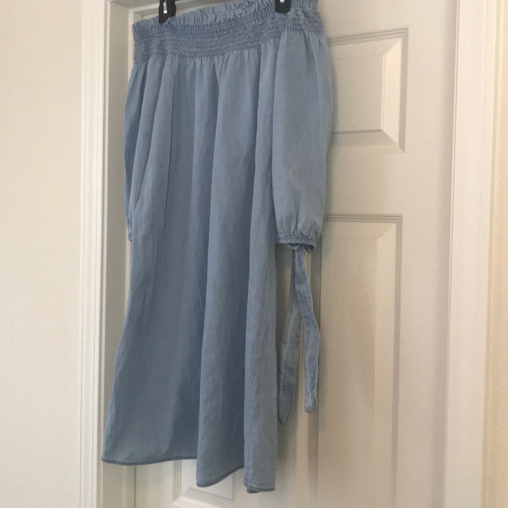 Denim dress